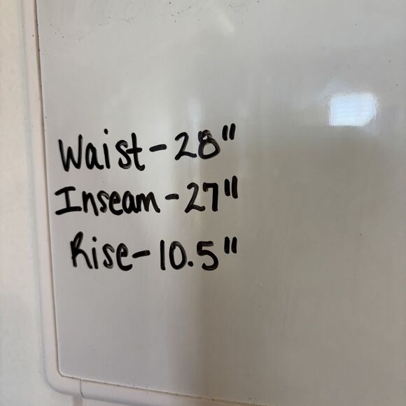 Old Navy High Waisted OG Straight Pants Black Faux Leather Womens Sz 2 - Picture 7 of 8